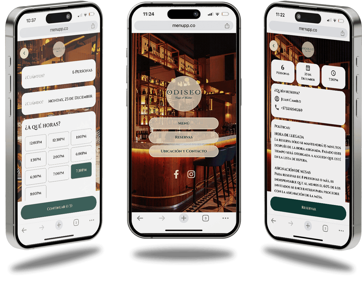 Sistema inteligente de gestión de reservas para restaurantes con análisis de estadísticas