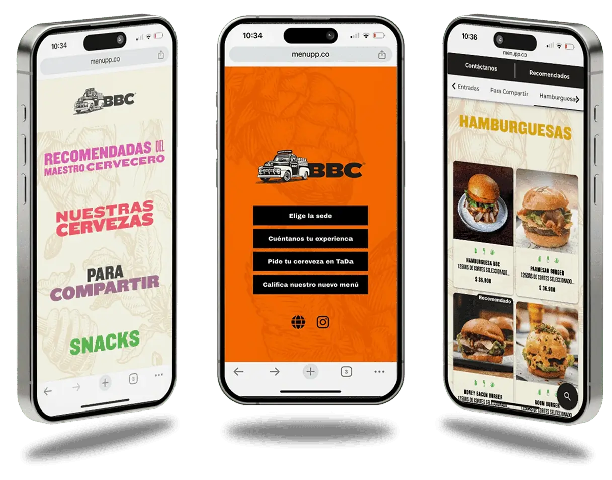 App digital personalizada para posicionar tu restaurante en Google, Instagram, Tiktok y redes sociales