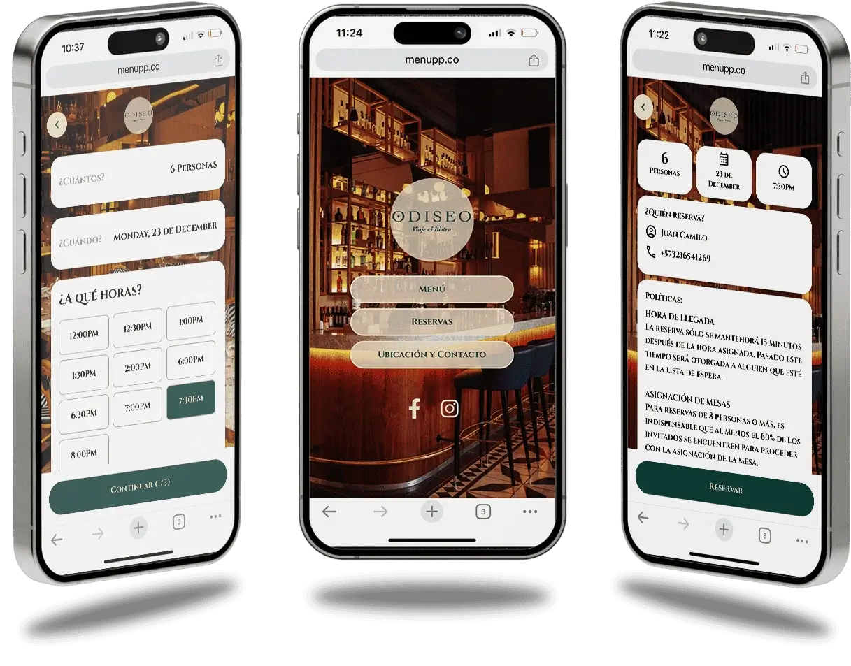 Sistema inteligente de gestión de reservas para restaurantes con análisis de estadísticas